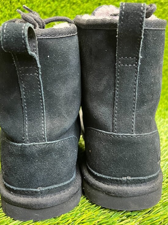 UGG Harkley Mens Size 9 Black Casual Outdoor Waterproof Suede Chukka Boots main image 6